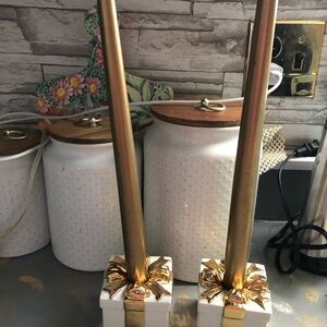 New candle set, vintage Martha’s Vineyard ornament box new, vintage Micky frame